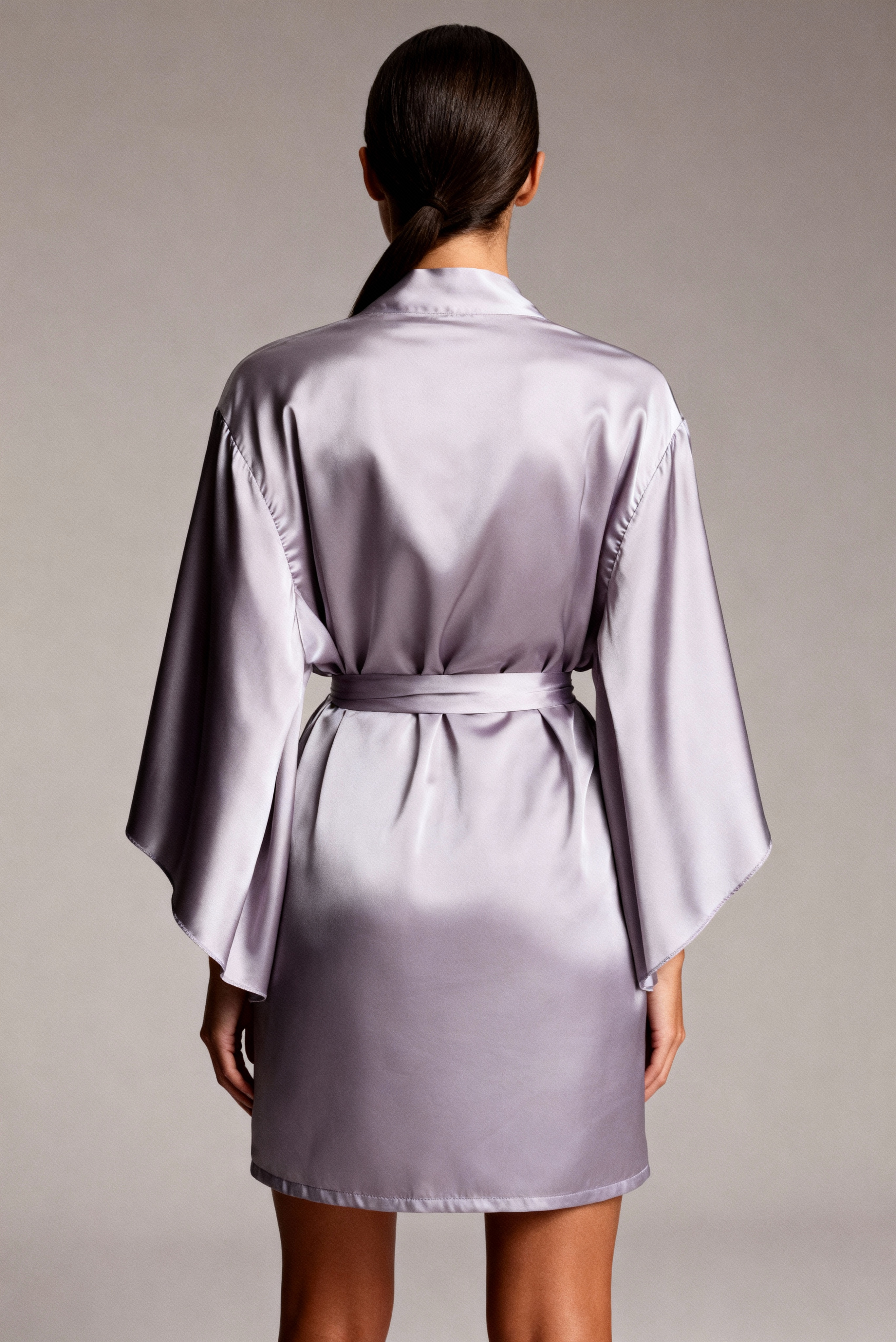 Kimono pour femme - Minuit Gris Lila