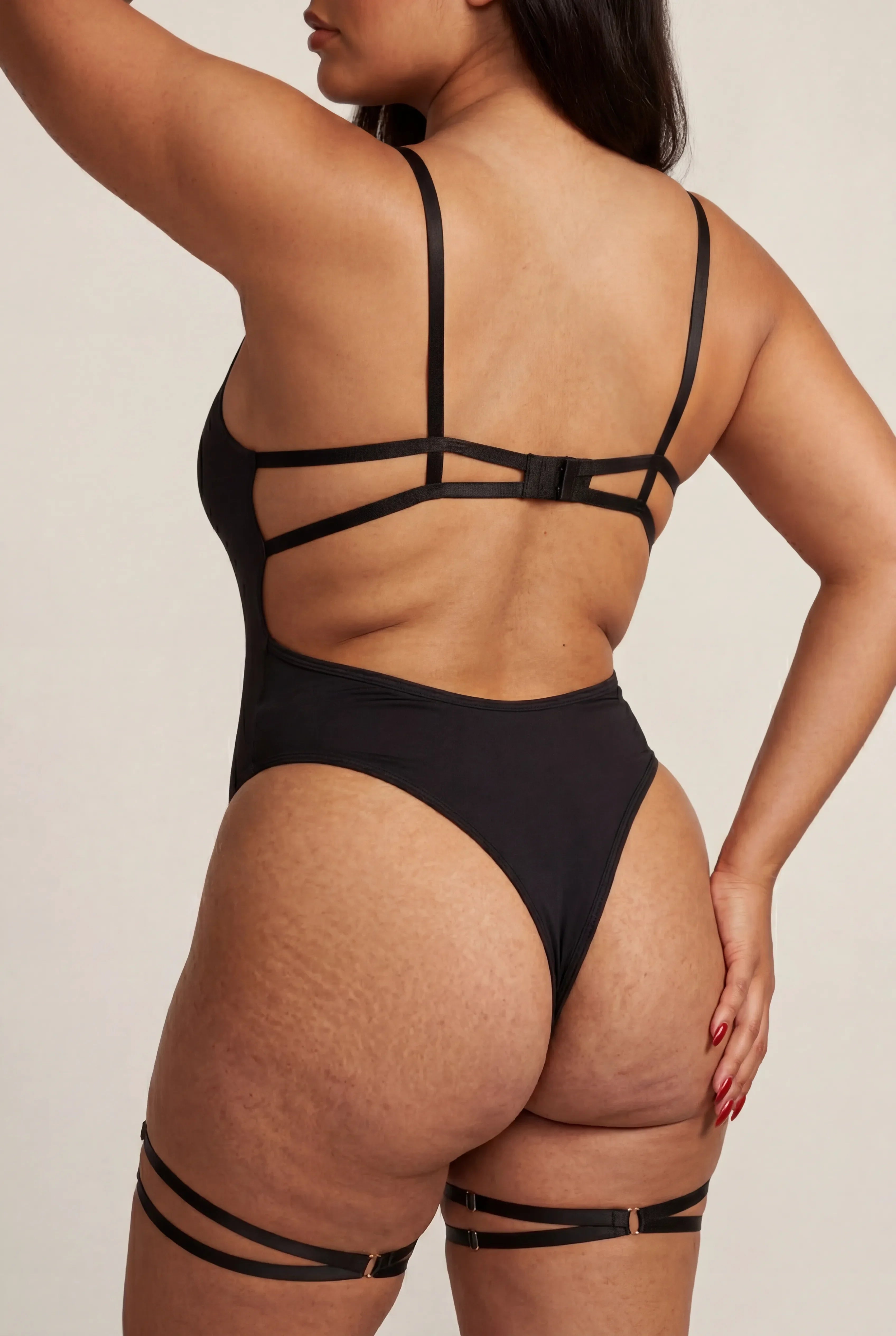 Body Avec Tour De Cuisses Noir Sauvage
