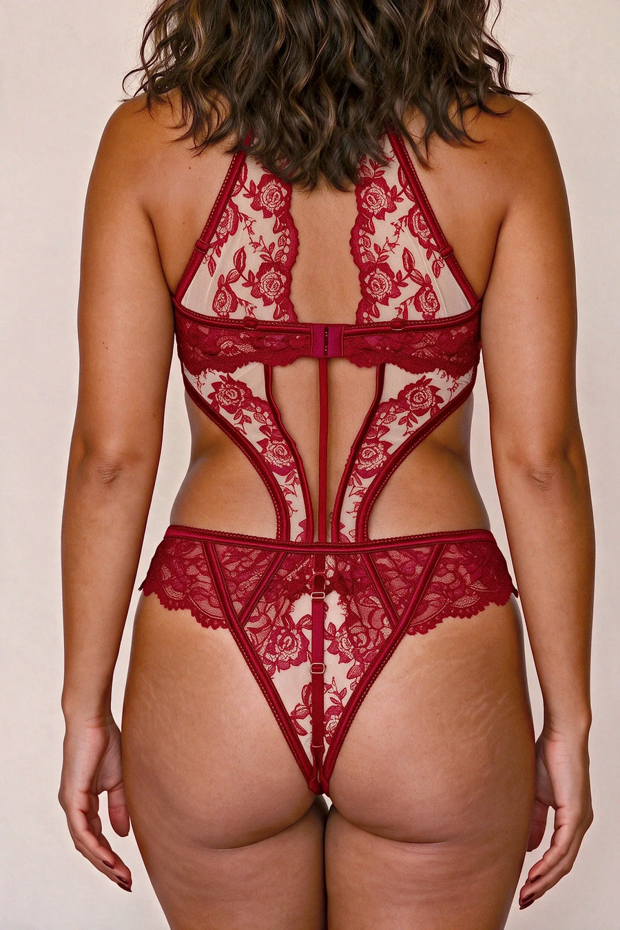 Body pour femme - CILYANE Rouge